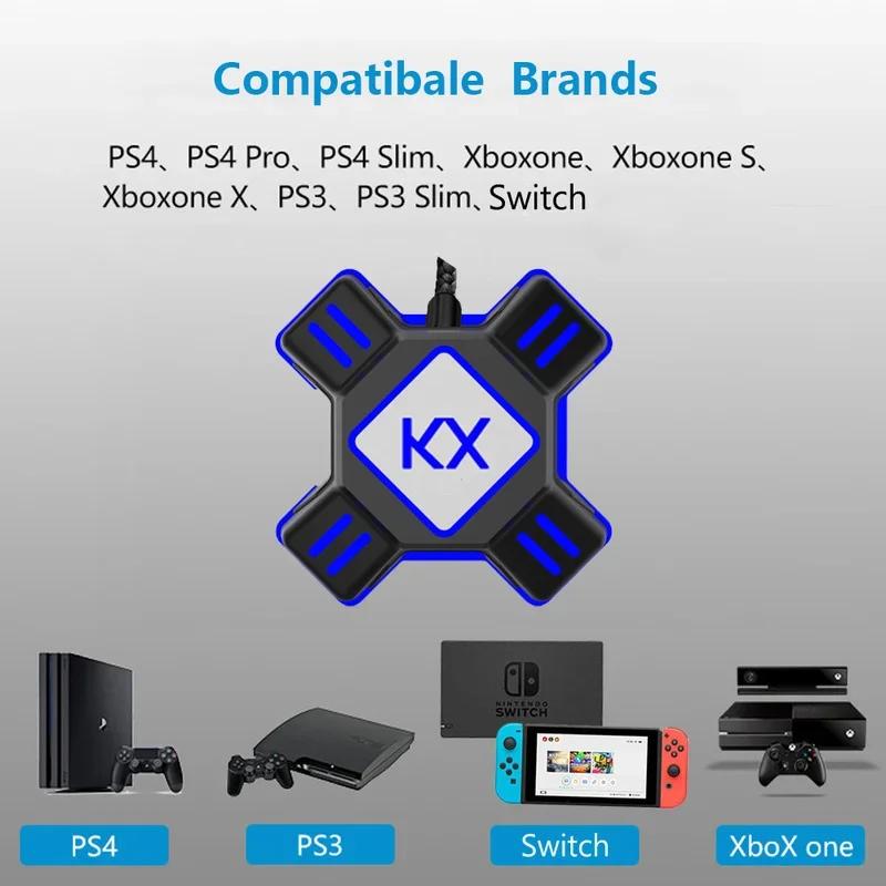 KX USB Ű 콺  е Ʈѷ  , PS4, PS3, Xbox One, ٵ ġ, FPS  ׼
